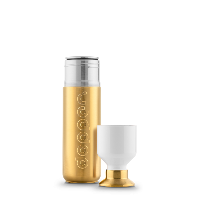 Dopper Trinkflasche Steel, gold