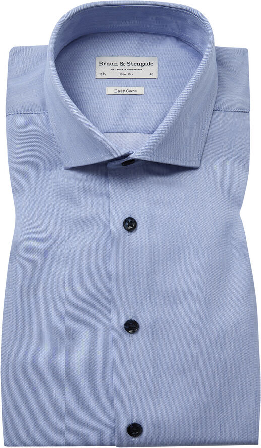 Bruun & Stengade BS Ibaka Slim Fit Shirt Blue