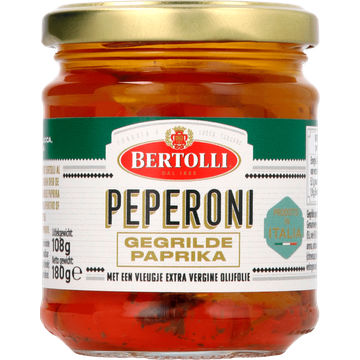 Bertolli Peperoni Gegrilde Paprika 180 g