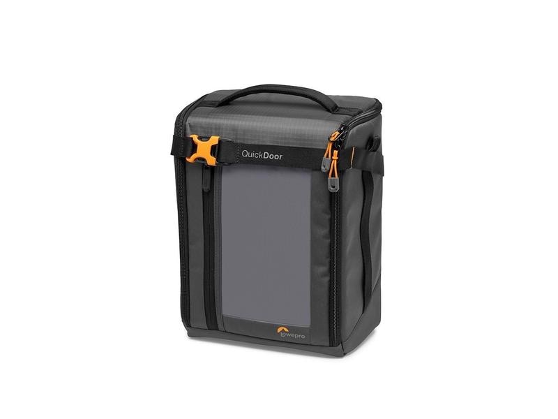 Lowepro Kameratasche GearUp Creator Box XL II (GRL) Grau Reise-Organizer und Tasche für spiegellose Kameras, digitale Geräte, Kabel und Zubehör