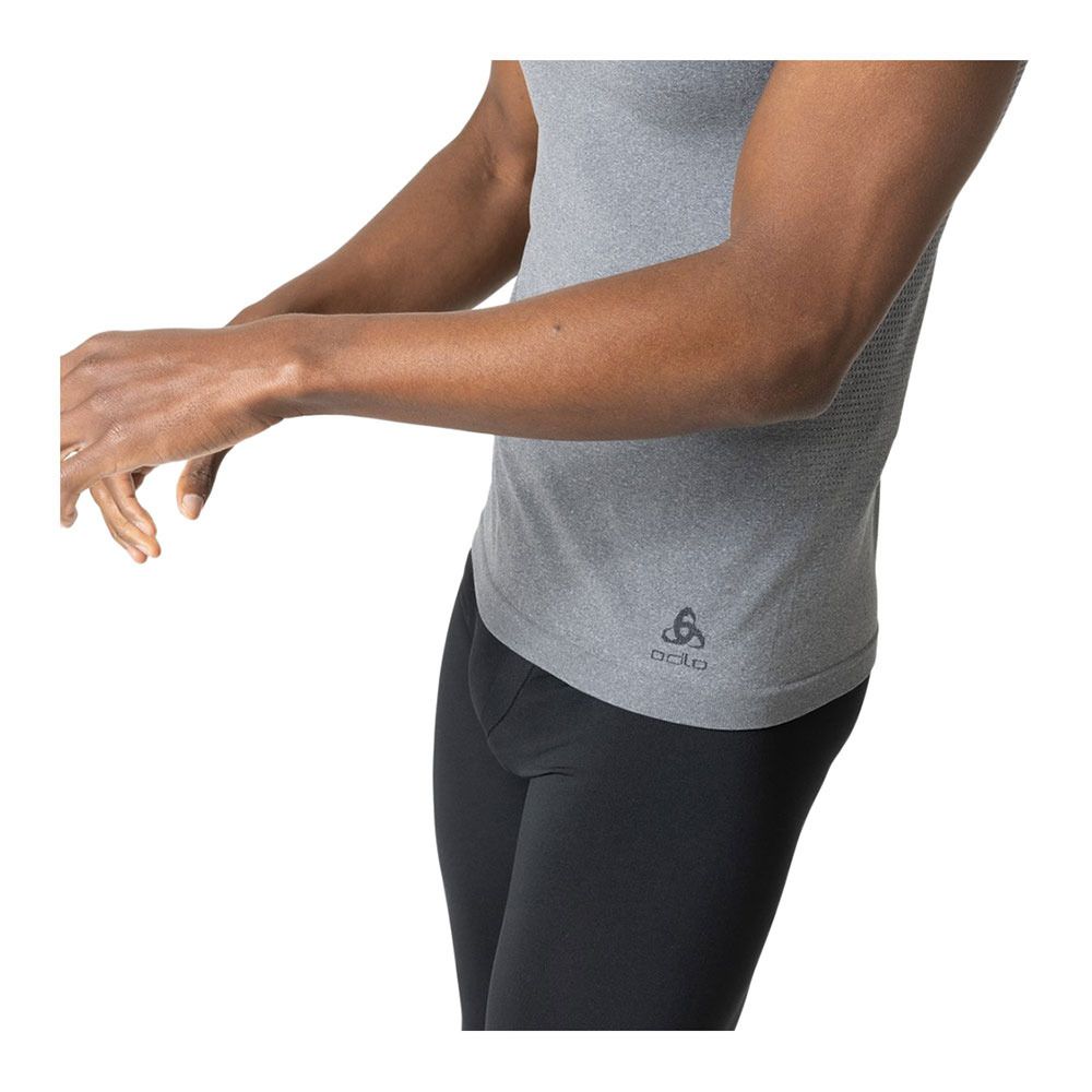 Odlo PERFORMANCE LIGHT ECO - Sous-couche Homme grey melange