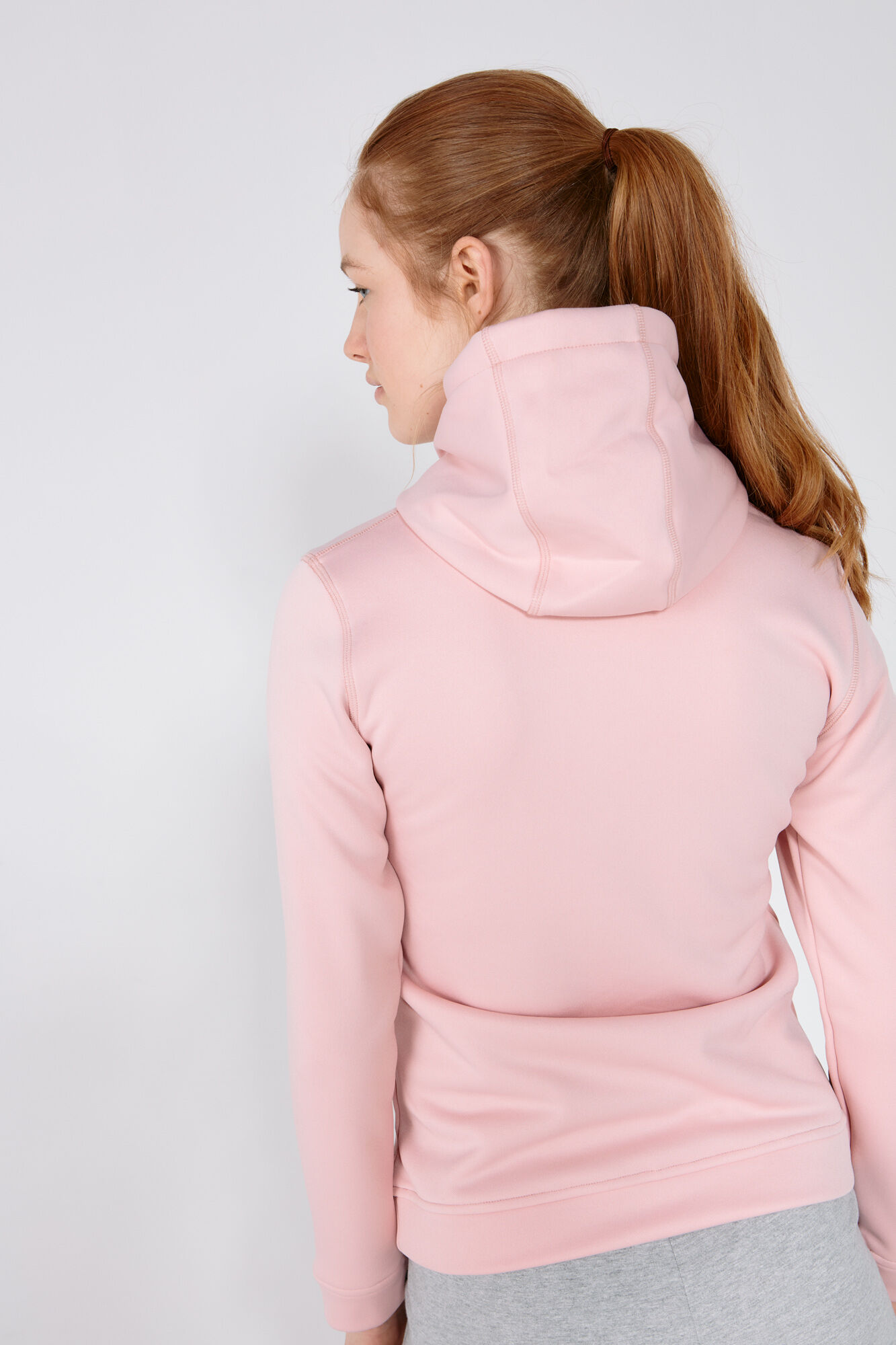 Moletom com logo - rosa