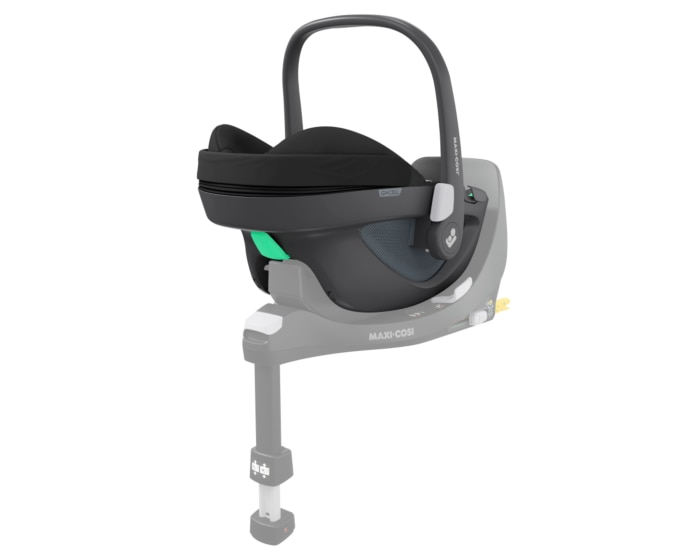 Pebble 360 0 - 15 M  40 - 83 cm  0 - 13 kg    Intuitive FlexiSpin-Drehung mit nur einer Hand |    Komfortable ClimaFlow-Temperaturregulierung |    Easy-in Gurtsystem |    G-CELL-Seitenaufpralltechnologie |