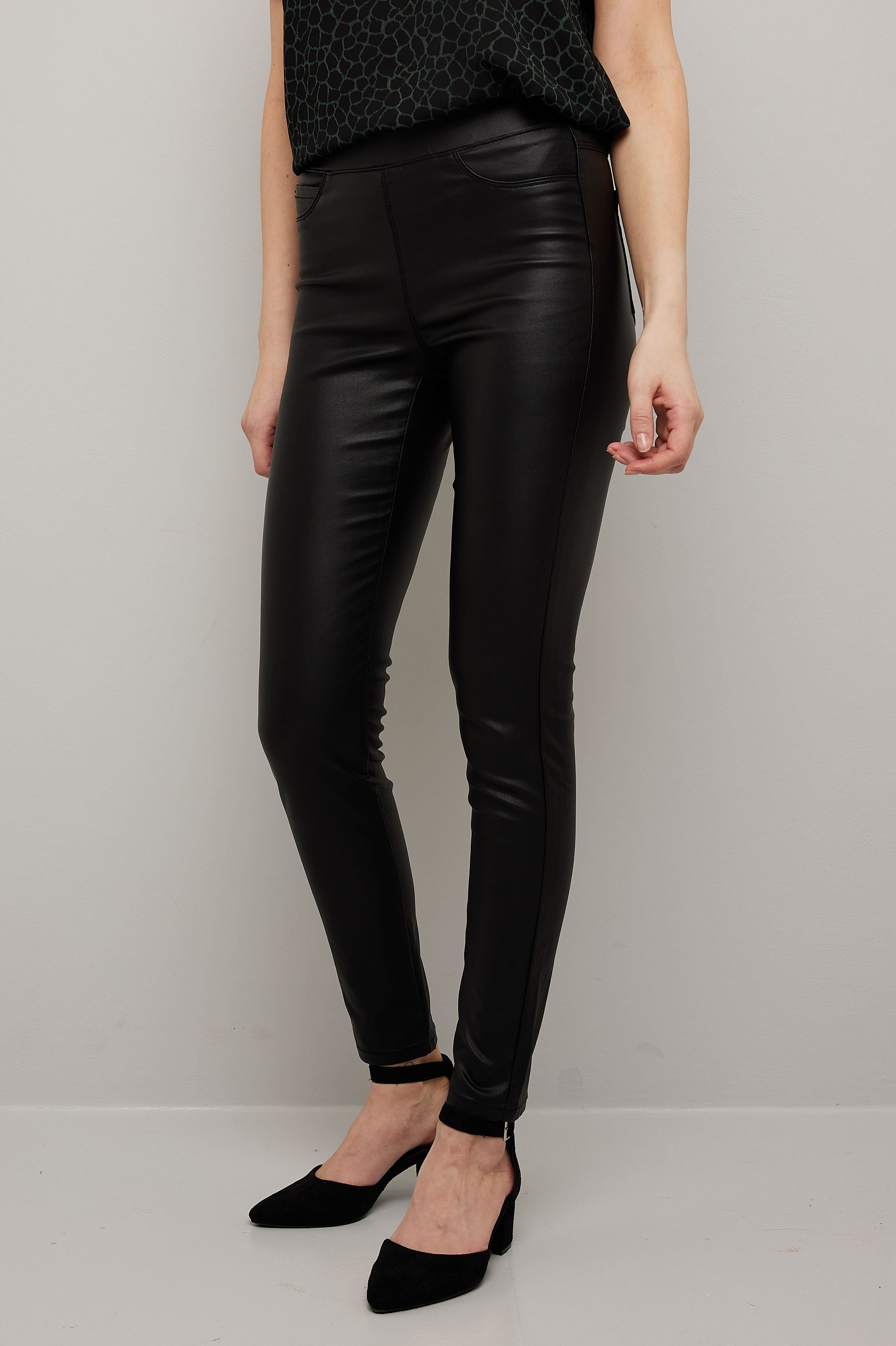 Marie coated jeggings