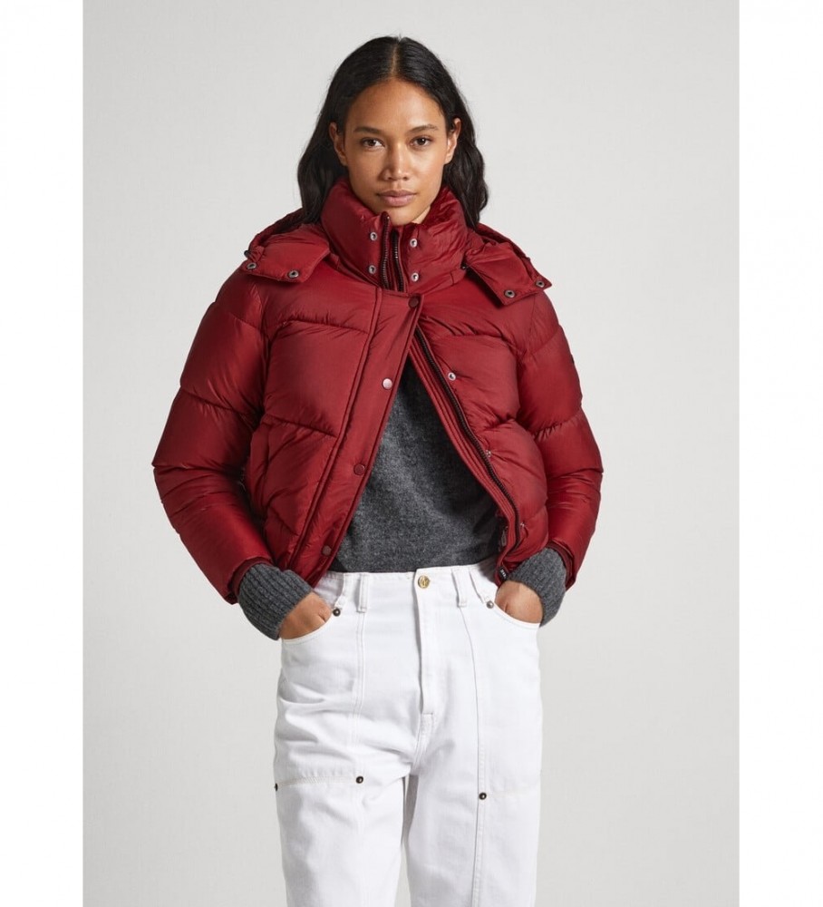 Jaqueta Pepe Jeans Morgan, cor bordô
