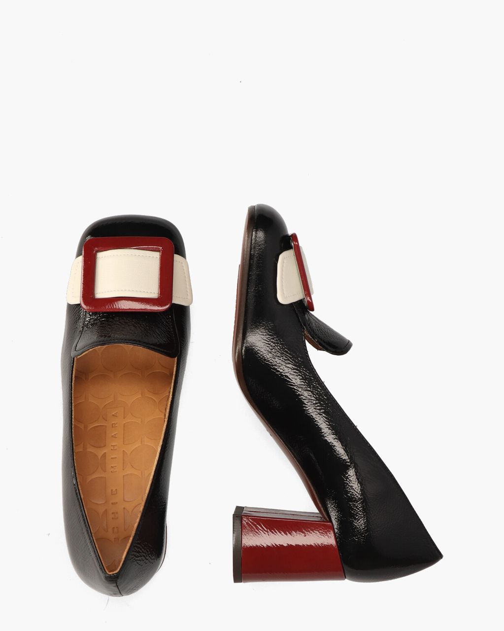 Chie Mihara Pema Zwart Damesloafers