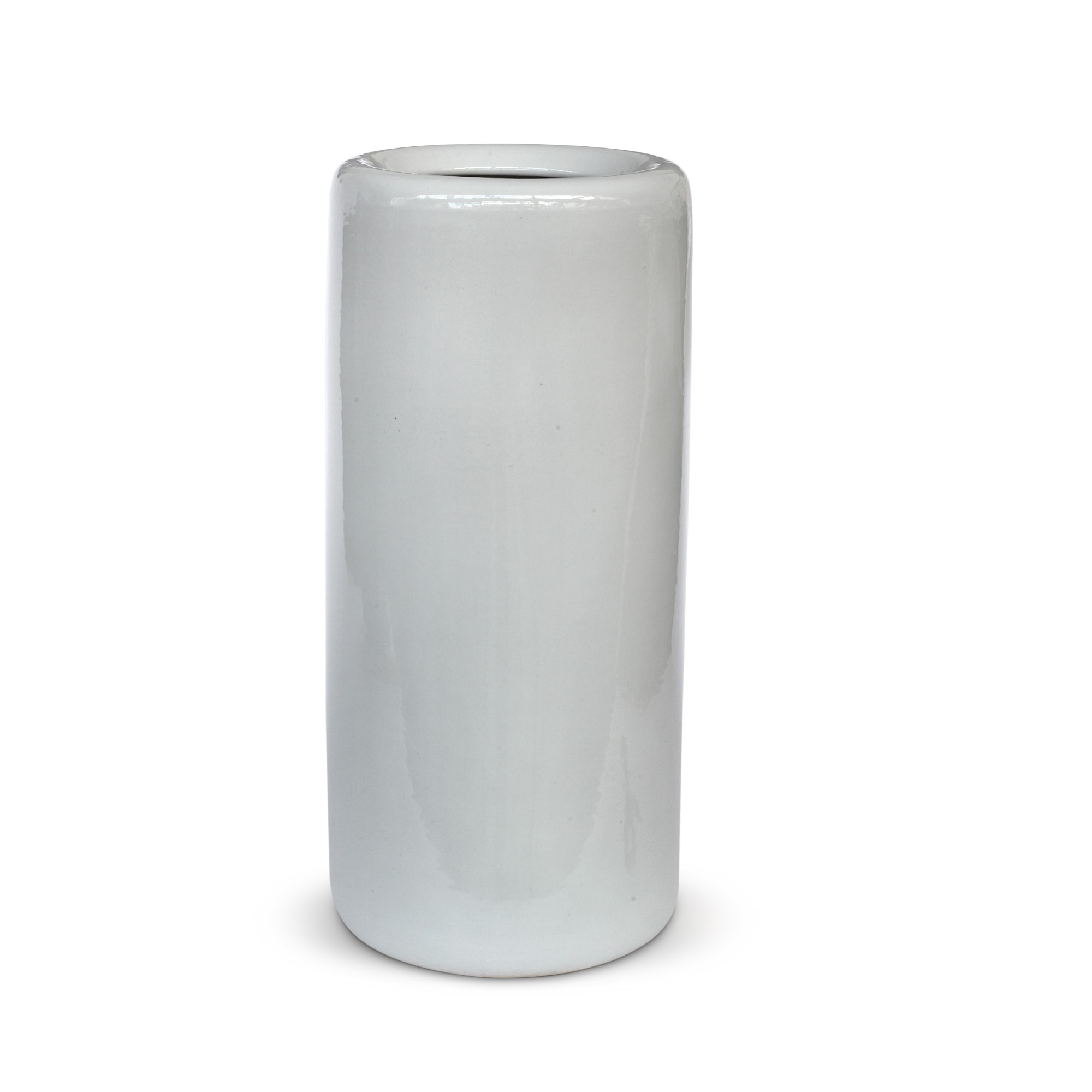 Vase 'Bái', weiß, Ø 23 cm, H 49 cm von fischer's lagerhaus