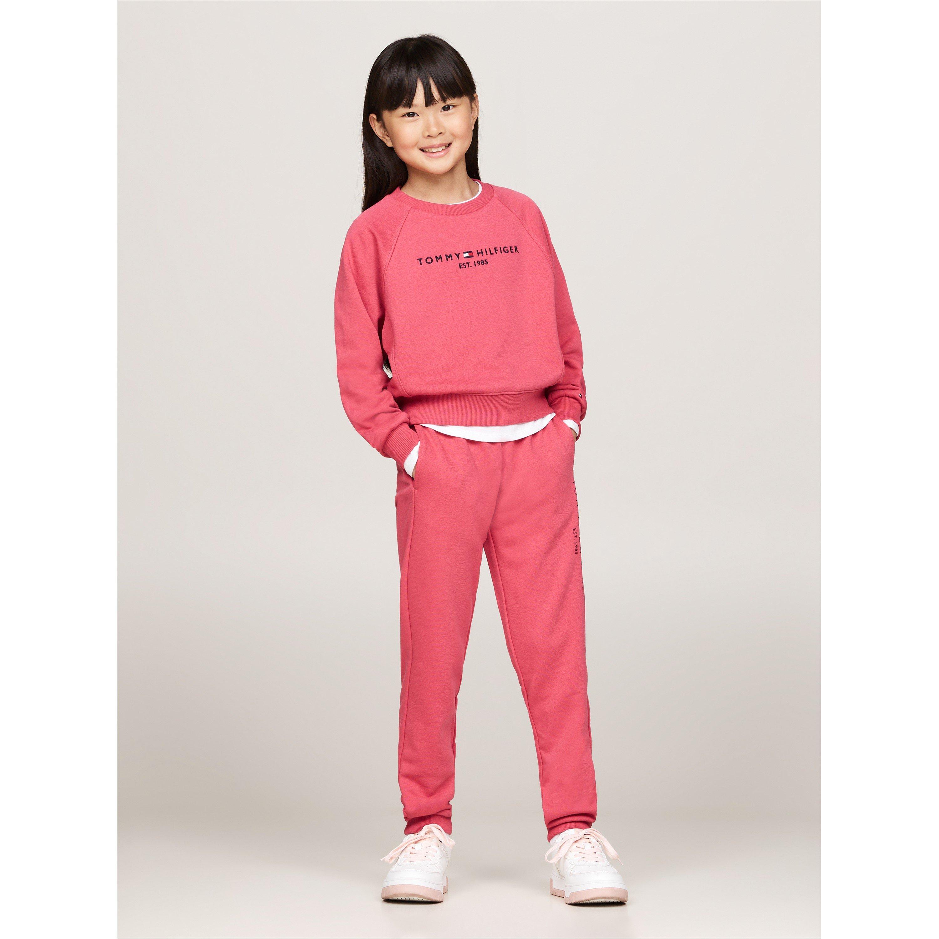 Tommy Hilfiger long-sleeved jumper and jogging bottom Set Junior
