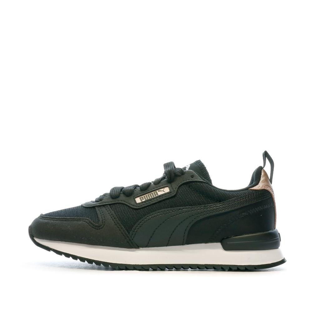 Puma Baskets Noir Femme Puma Metallic