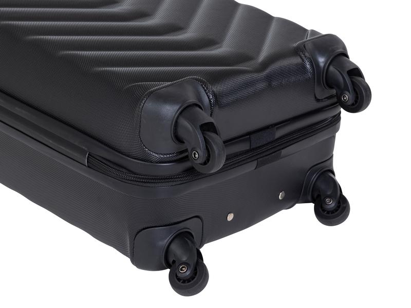 FTM Reisekoffer 28 L, Schwarz Trolley