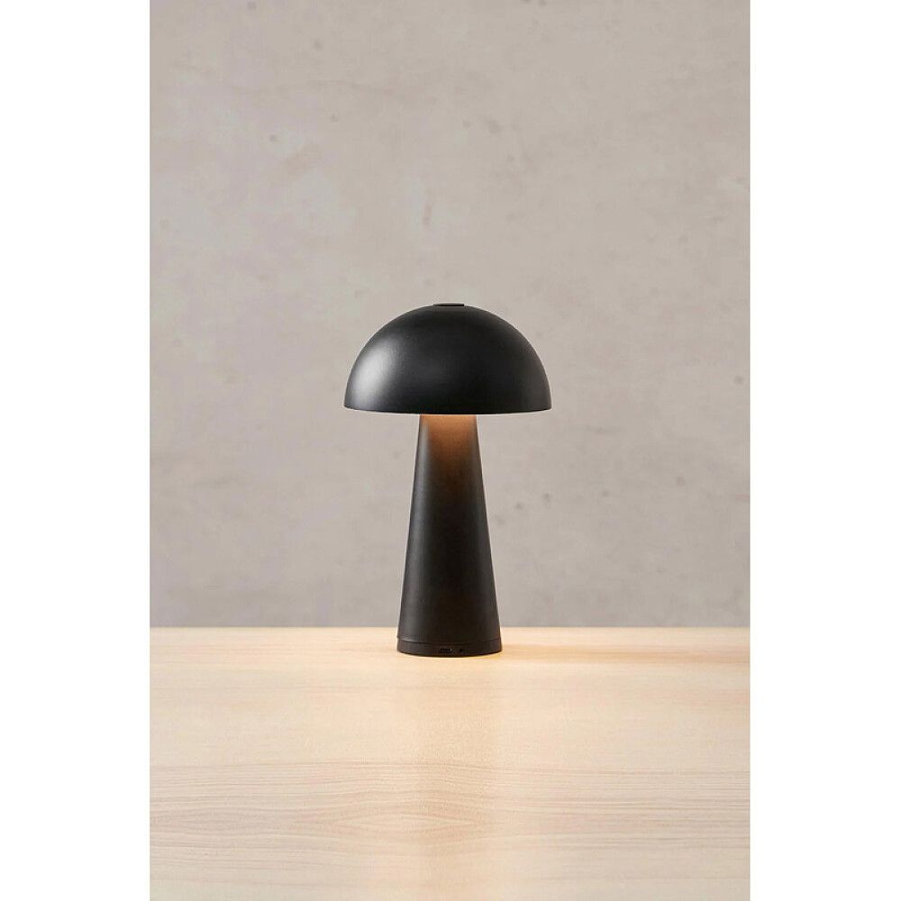 BORDLAMPE MARKSLÖJD FUNGI PORTABEL SVART