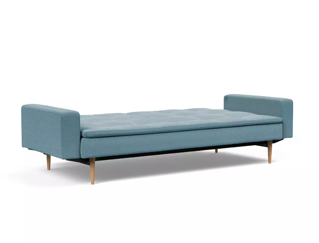 Schlafsofa mit Armlehnen Dublexo Styletto hell