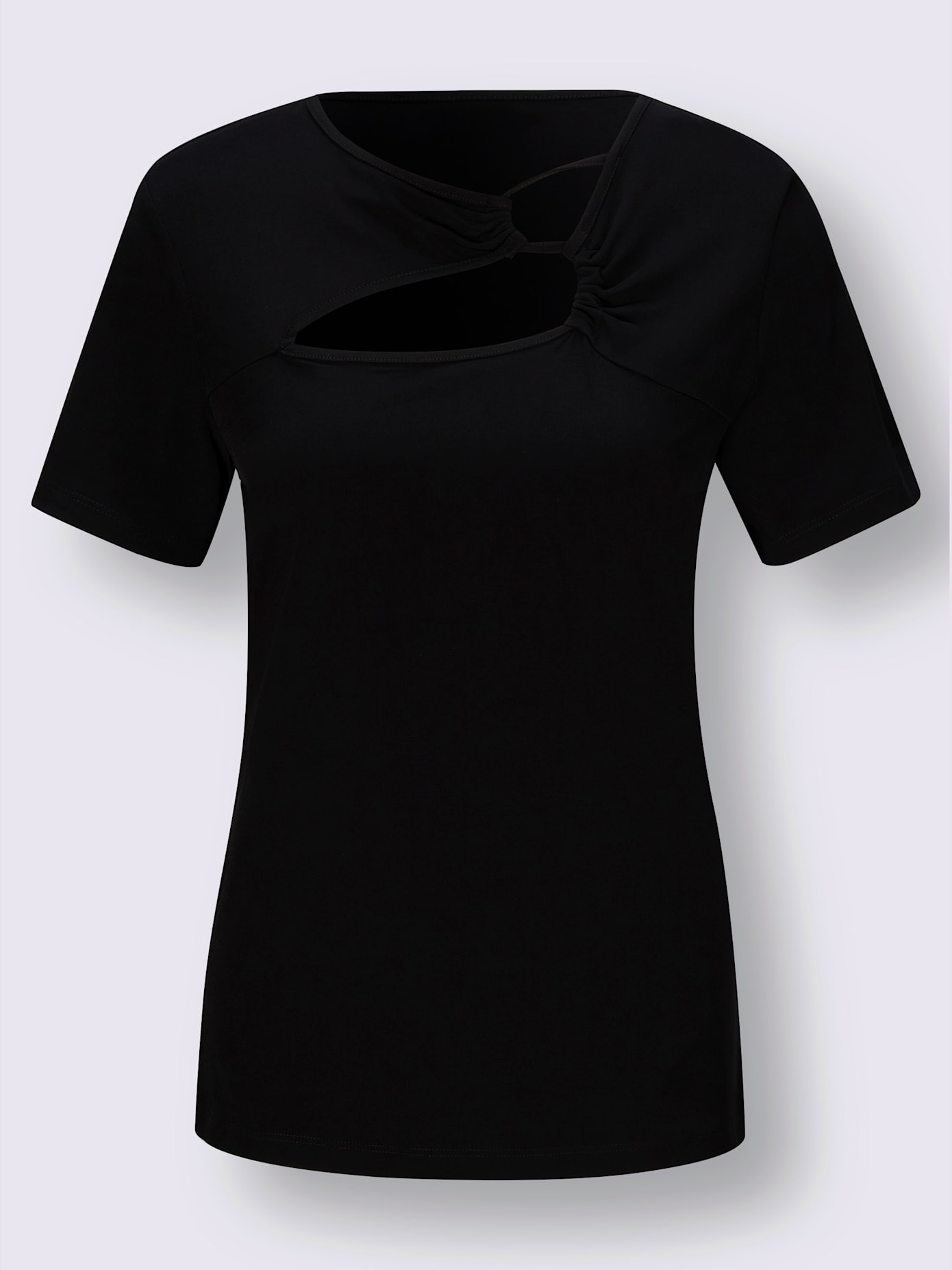T-shirt à manches courtes superbe encolure