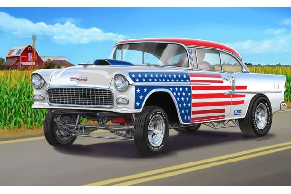 Revell 14519 1955 Chevy® Bel Air® Street Machine 2N1 Bilmodel byggesæt 1:24