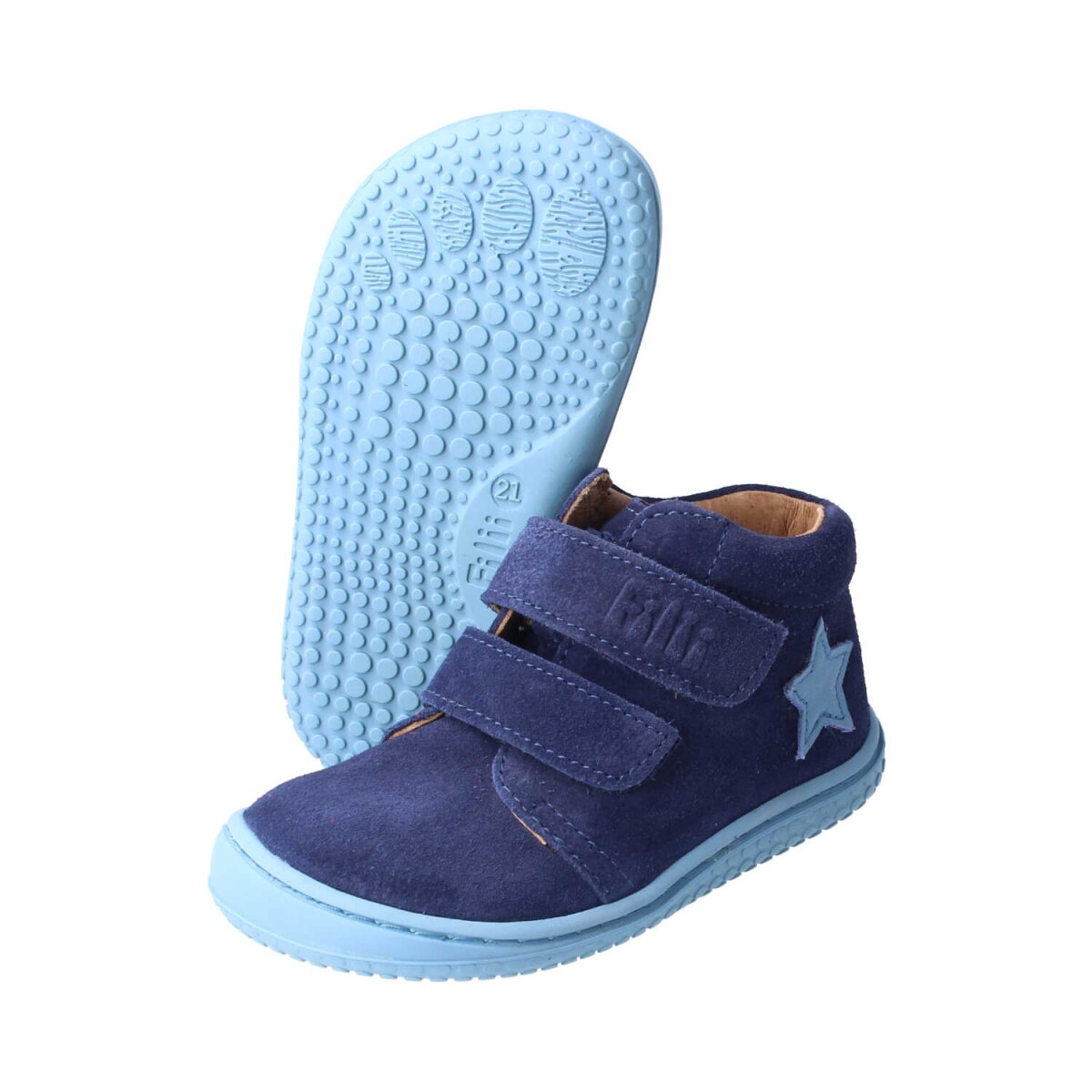 3013-2 ocean CHAMELIION velours leather velcro Weite/M