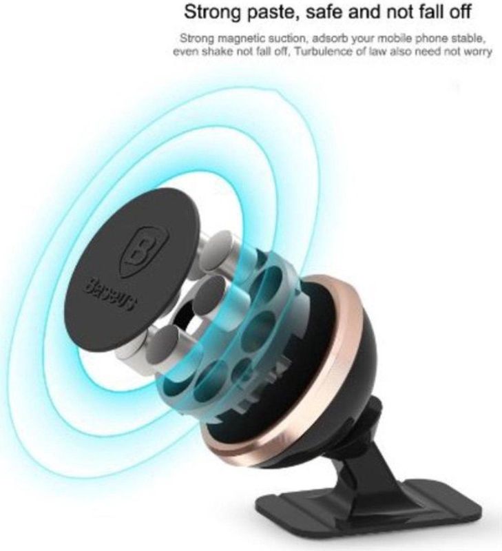 Baseus Magnetische Verstelbare Telefoonhouder - Zilver