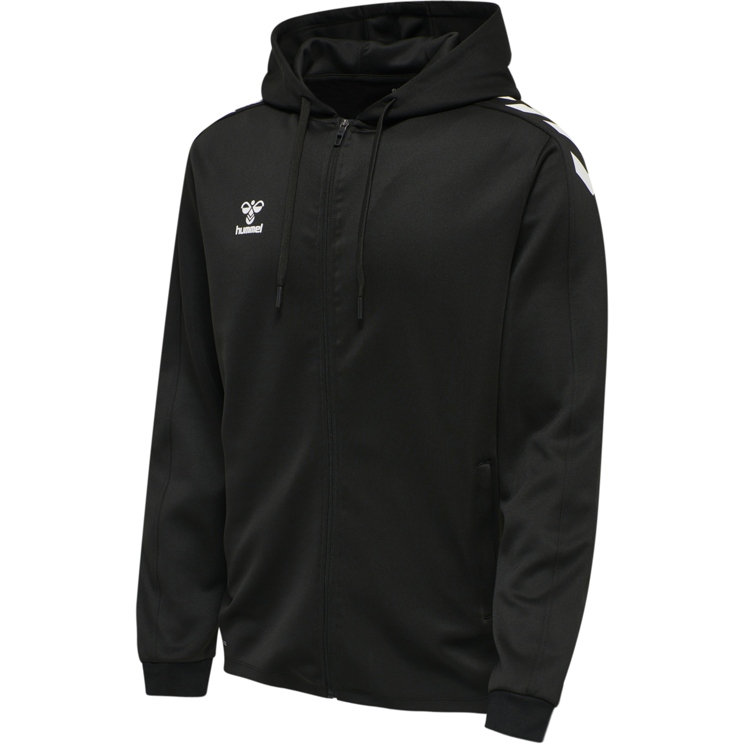 hmlCORE XK POLY ZIP HOOD SWEAT