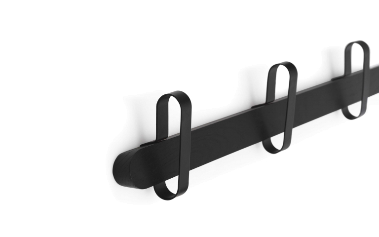 Normann Copenhagen Hoop wandkapstok zwart