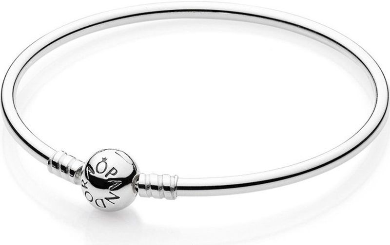 Pandora - Icons 925 Sterling Silver Bangle - Dames Armband - Zilver