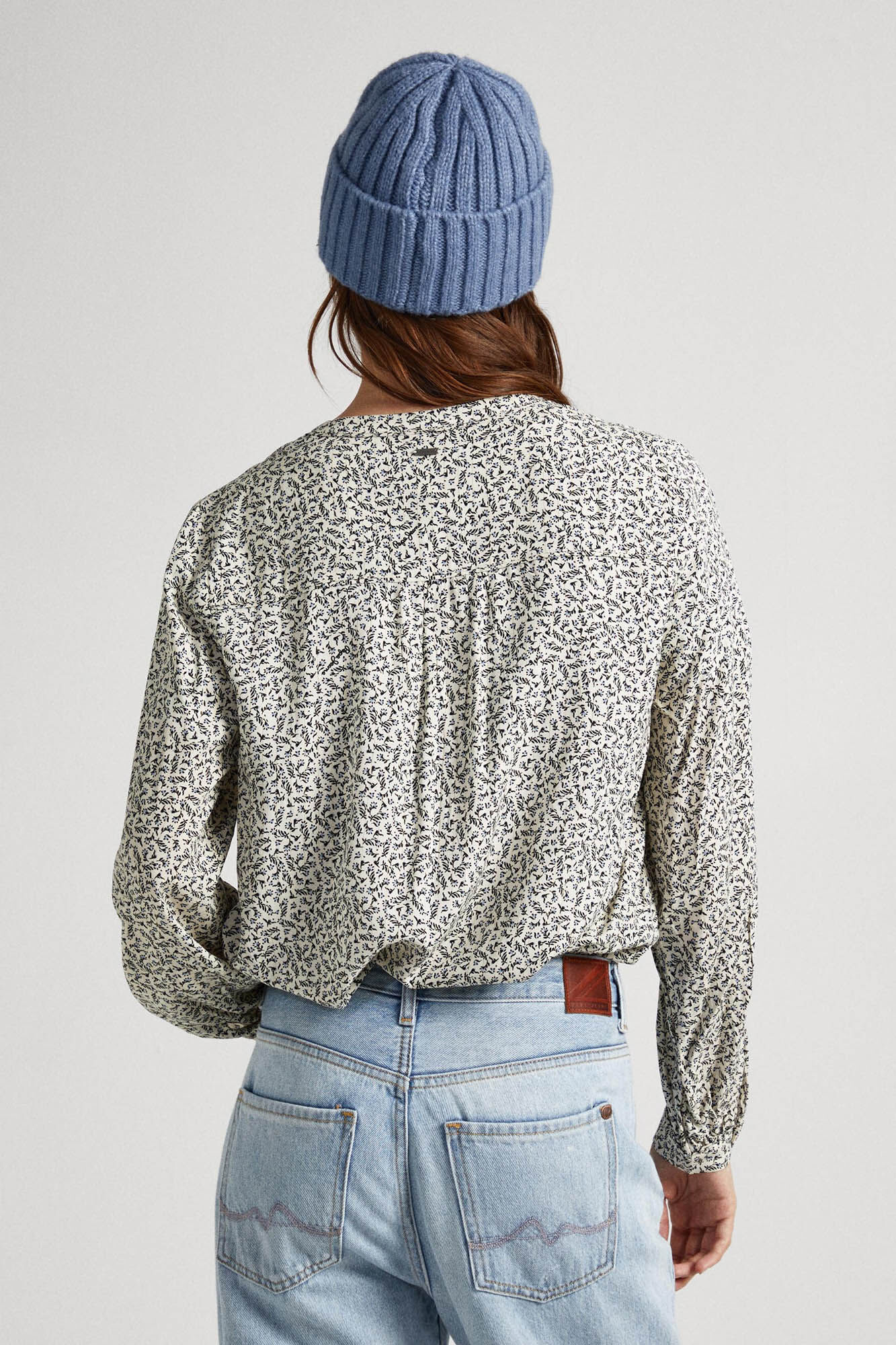 Blusa com estampa floral