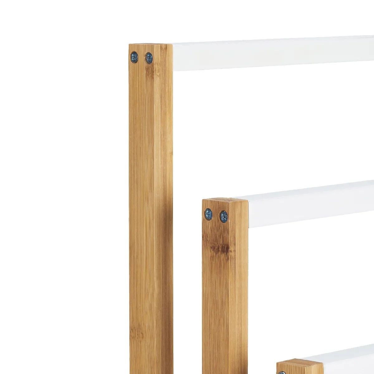 Helloshop26 Porte-serviettes en bambou 82 cm naturel