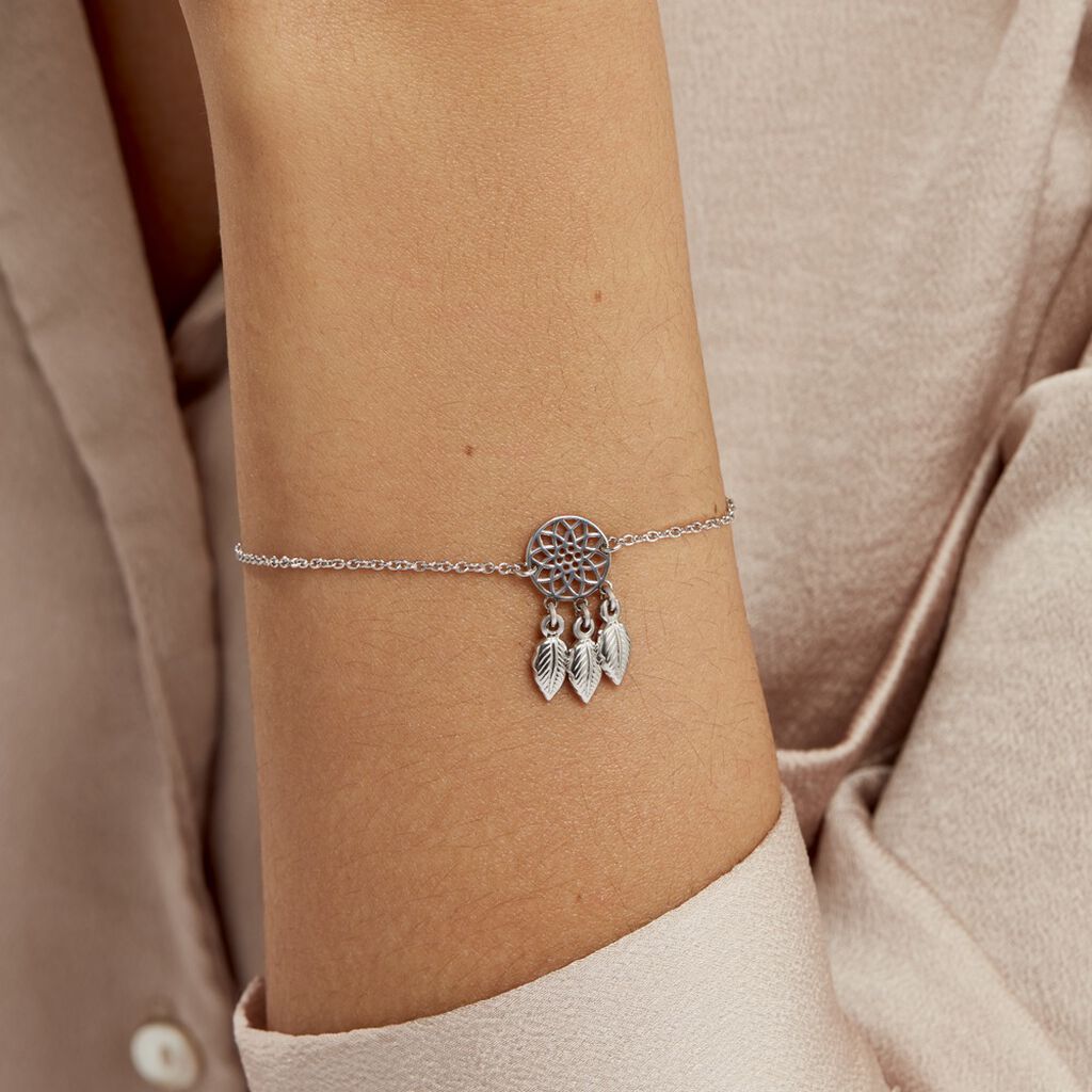 Bracelet Ida Argent Blanc