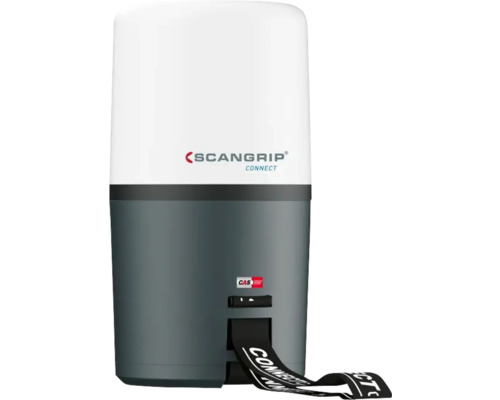 Scangrip Area 6 Connect werklamp 360° IP54 54W 6000 lm antraciet Compatibel met Metabo/CAS accusysteem