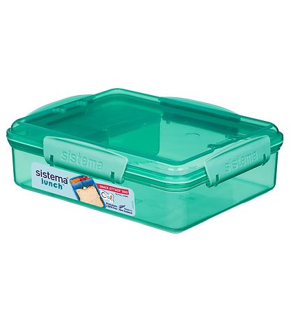 Sistema Brotdose - Snack Attack Duo - 975 ml - Türkis