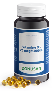 Bonusan Vitamine D3 25mcg/1000 IE Capsules 300CP