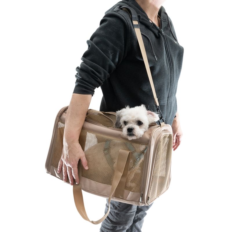 Sac de transport TIAKI Mesh pour chat et petit chien
