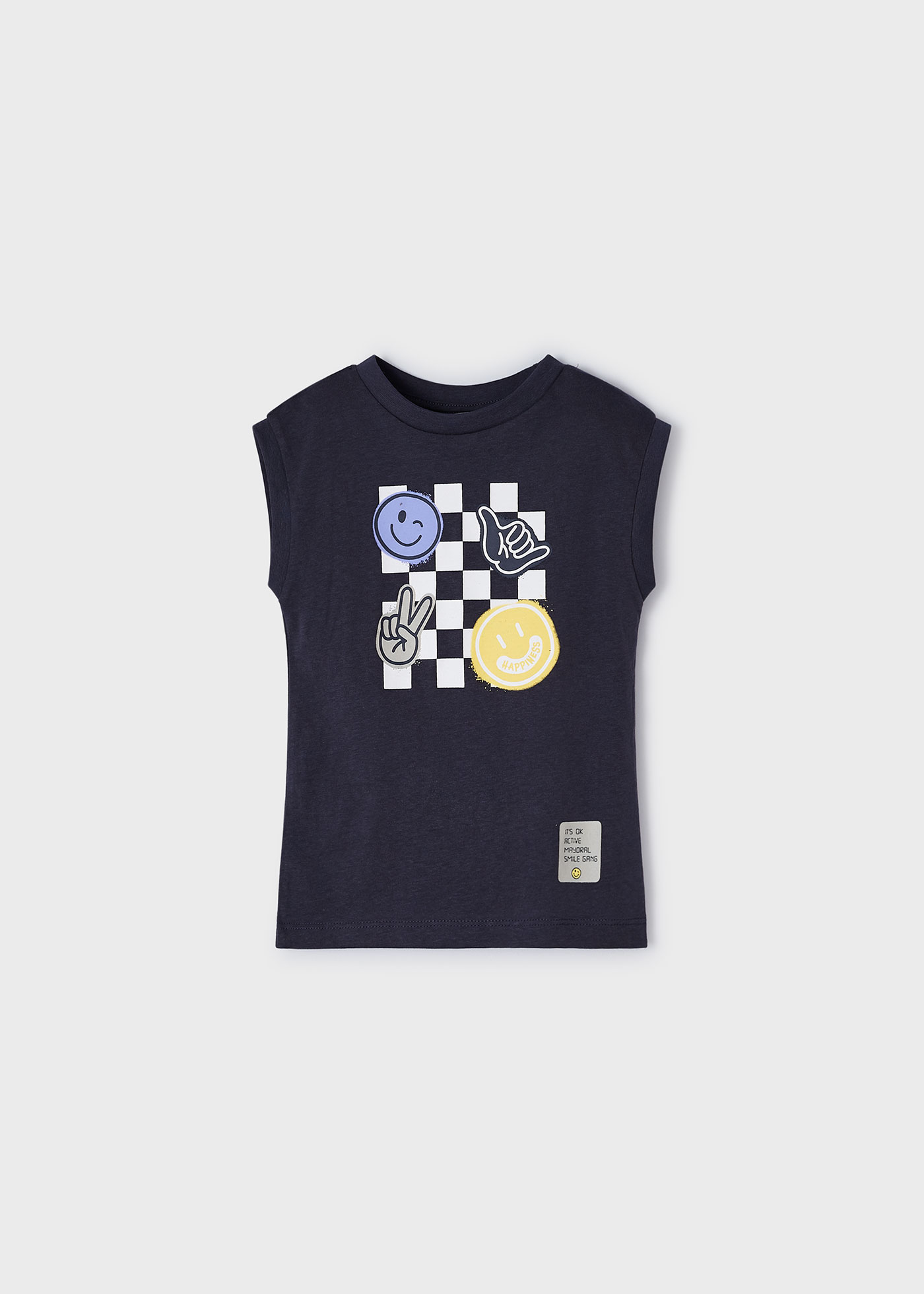 Conjunto de 2 camisetas Better Cotton para meninos, brancas.