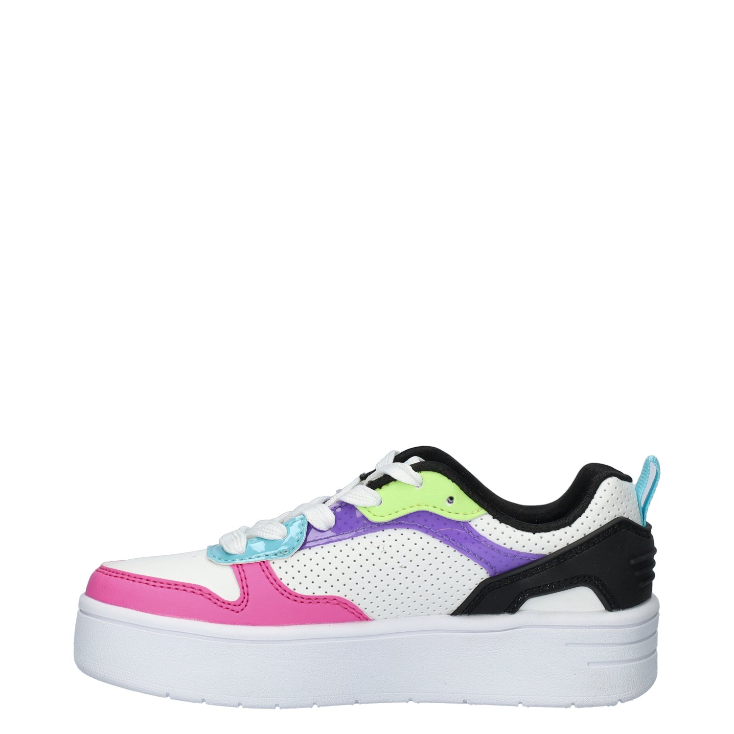 Skecher Court High meisjes sneaker Skechers Wit