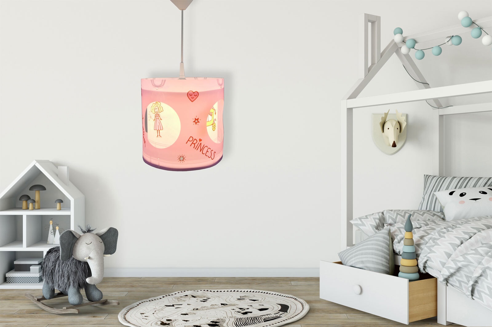 niermann Retrofit Kinderlampe Pendel Princess