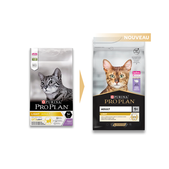 Croquettes chat adulte allégées à la dinde Super Premium - 3 kg