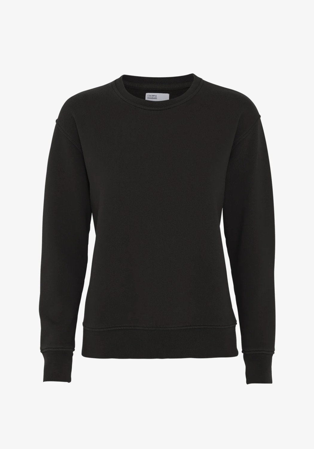 Colorful Standard Damen-Sweatshirt Deep Black