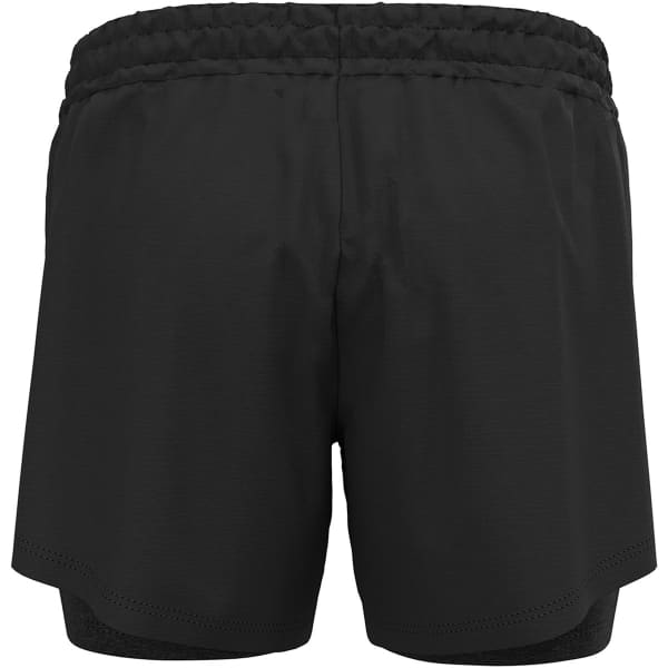 Short running ODLO RUN EASY 5 INCH 2IN1 SHORTS BLACK