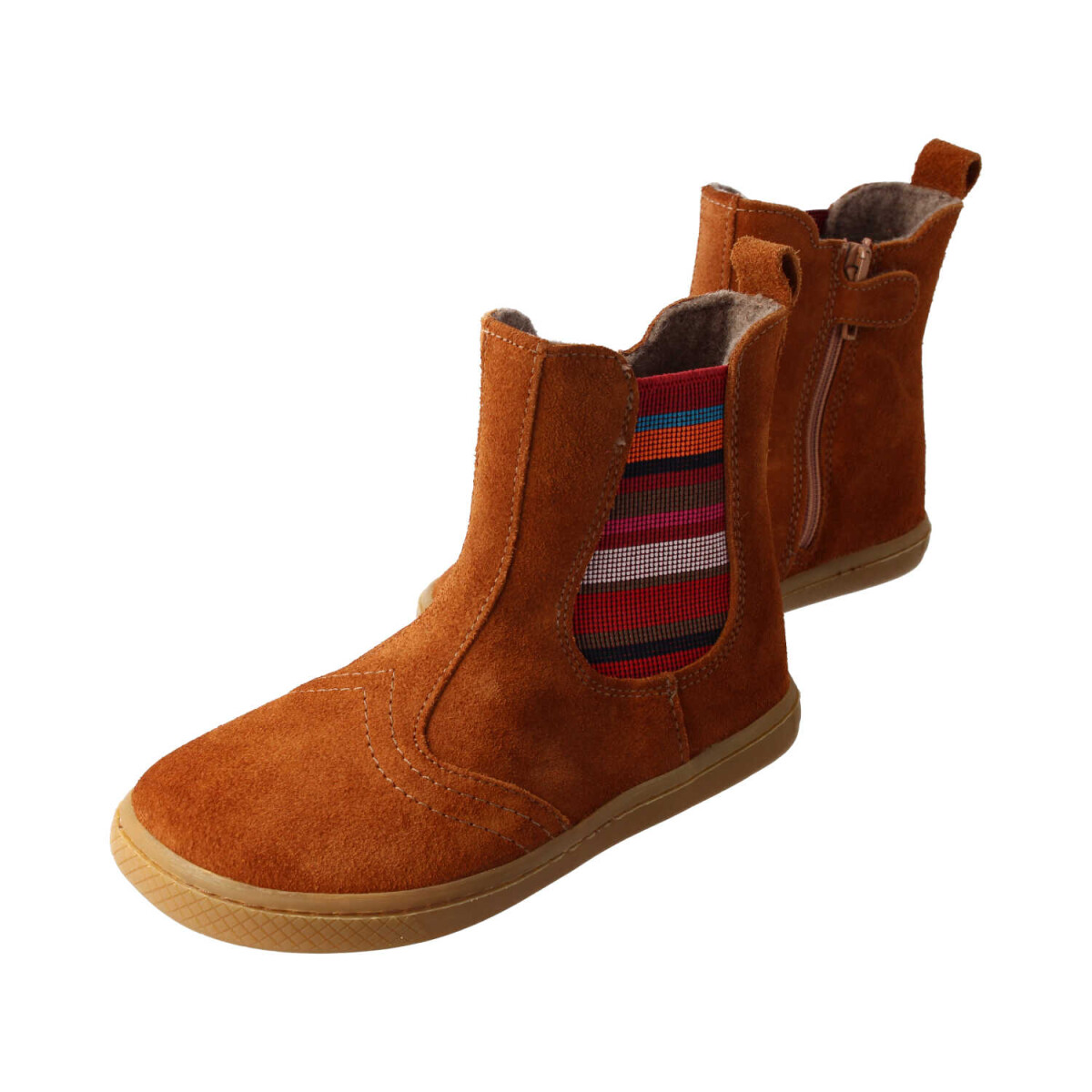 ML4110-F9 chestnut CHELSEA-CITY velours fleece zipper Weite/M