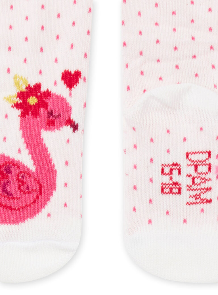 Chaussettes écrues bébé fille