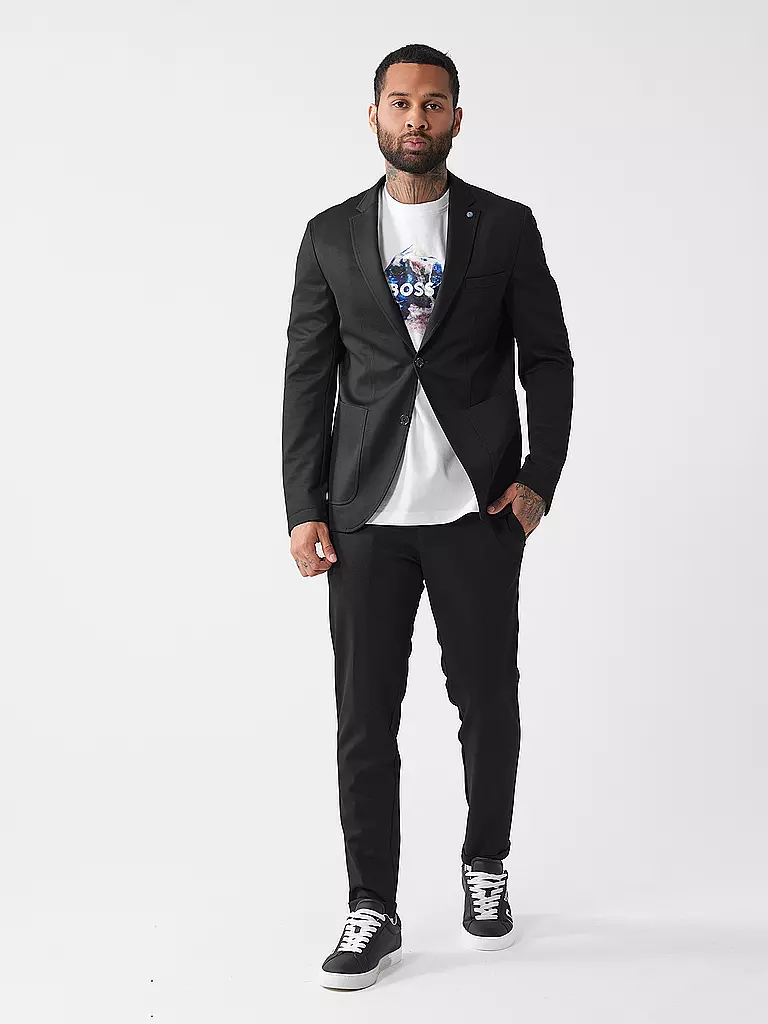 CG - CLUB OF GENTS Sakko Slim Fit schwarz