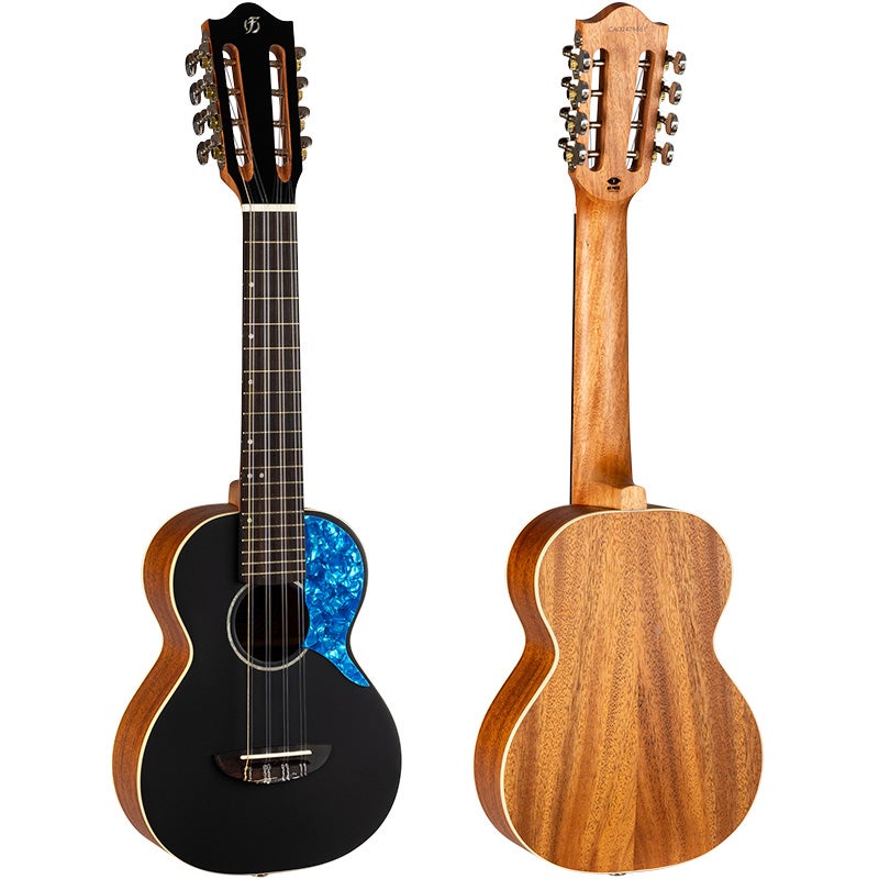 Flight Princess Series Iris 8 Tenor 8-snarige elektrisch-akoestische ukelele met gigbag