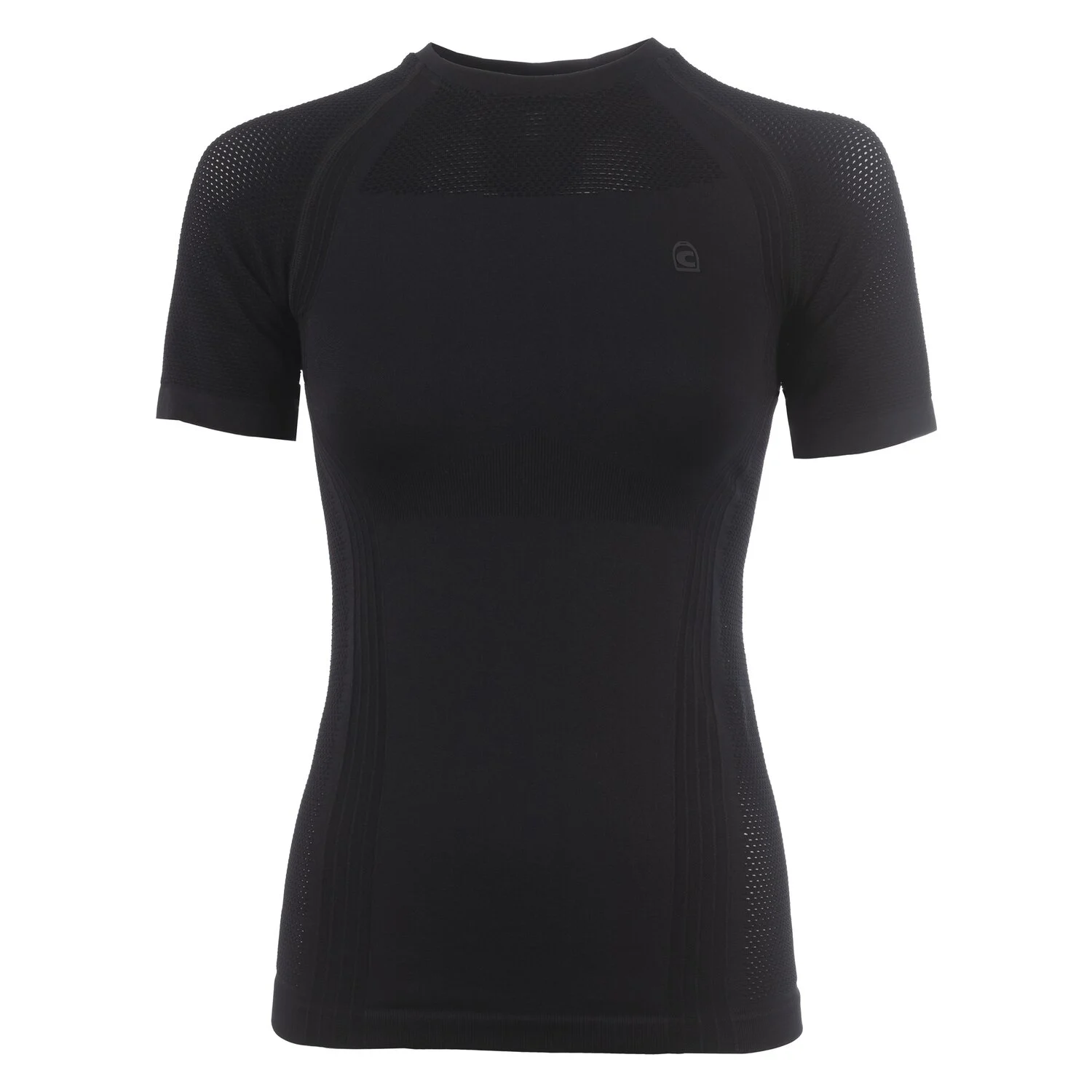 Cavallo Funktionsshirt CAVAL SEAMLESS HALFSLEEVE - black