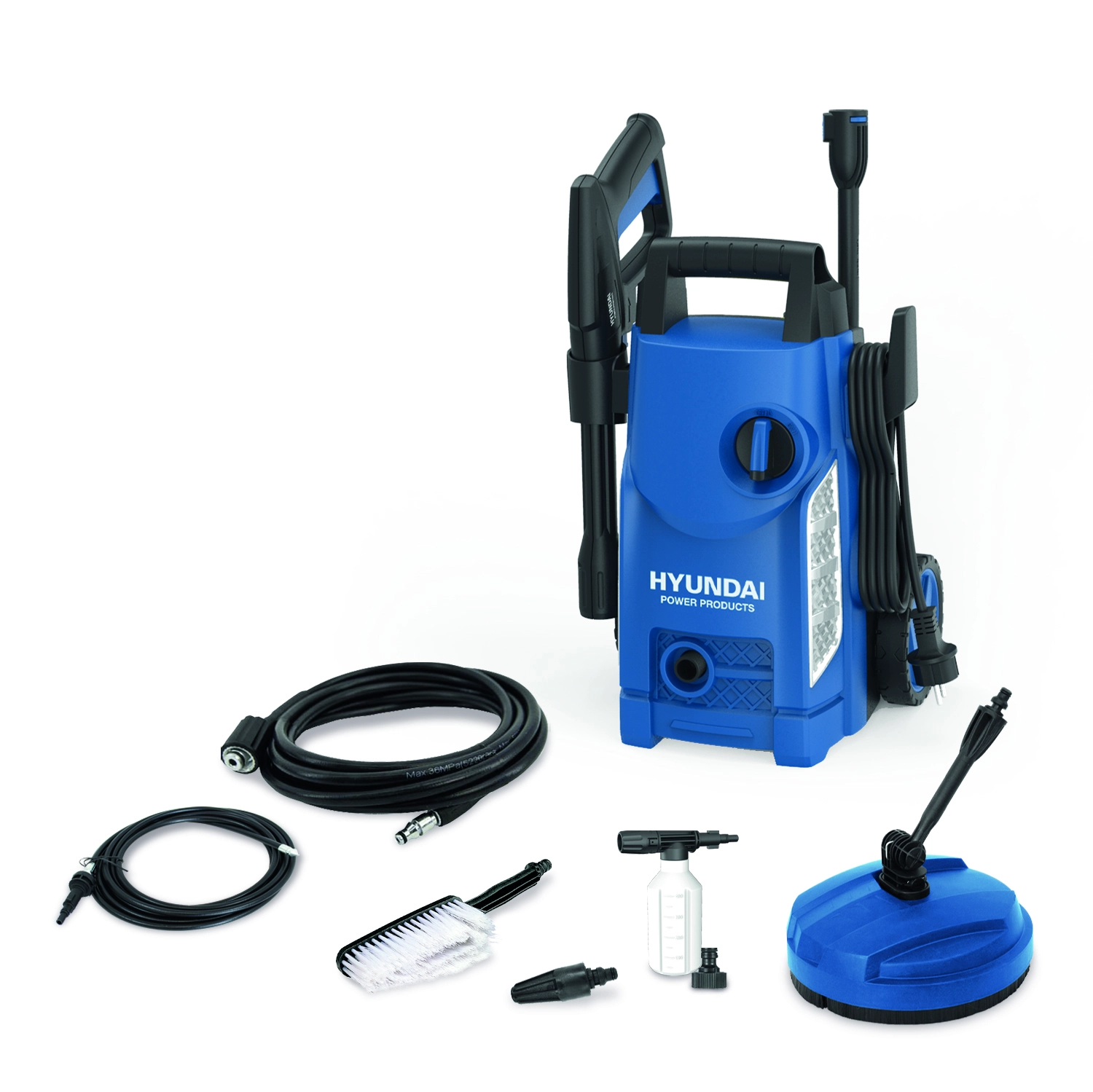 Hyundai 57507 Hogedrukreiniger set - 1500W - 135Bar