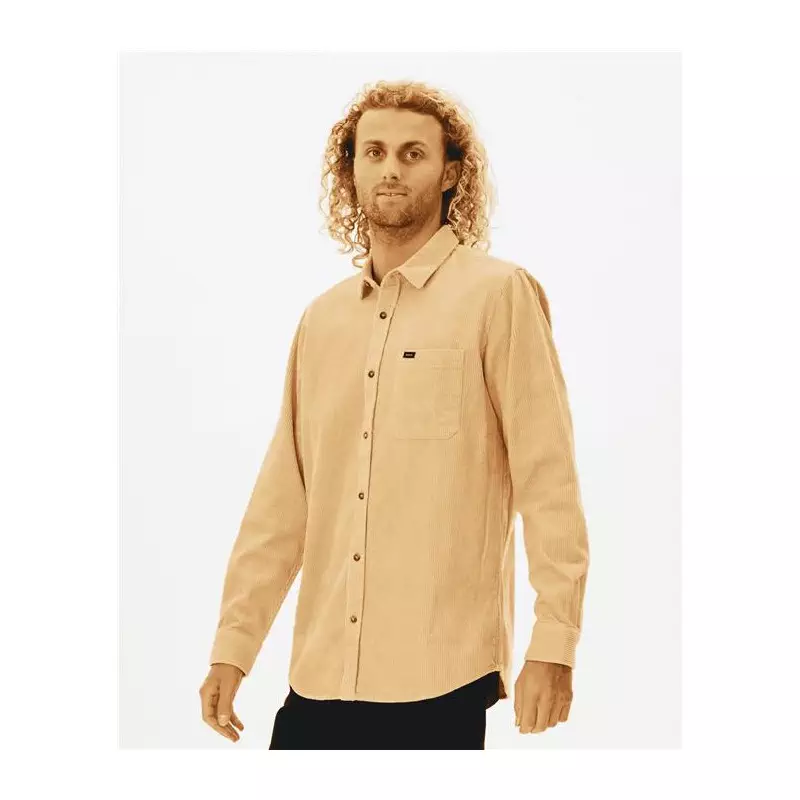 Chemise RIPCURL State Cord L/S Shirt Khaki