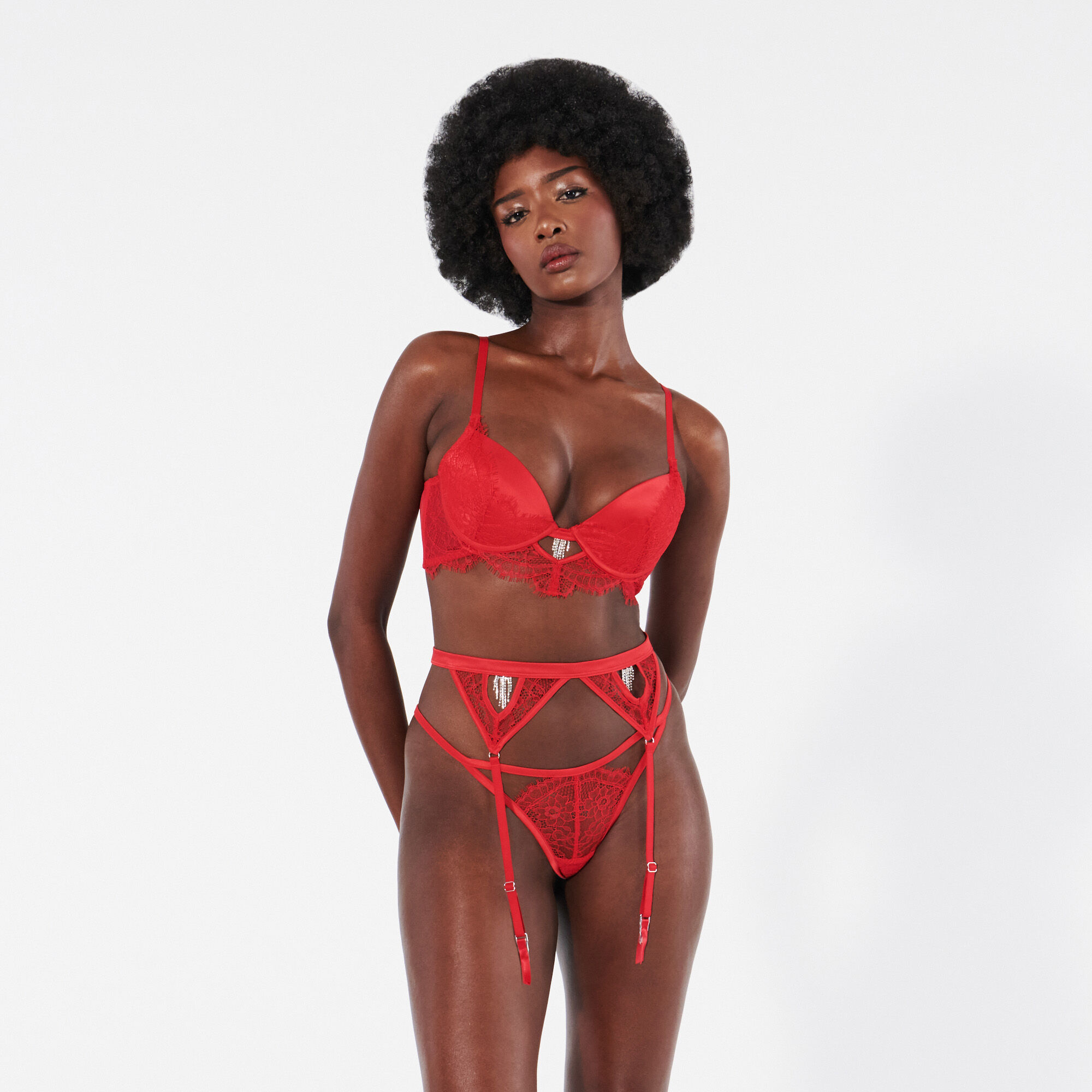 Soutien-gorge push-up en dentelle