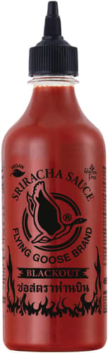 Flying Goose Chilisauce, Sriracha BLACKOUT