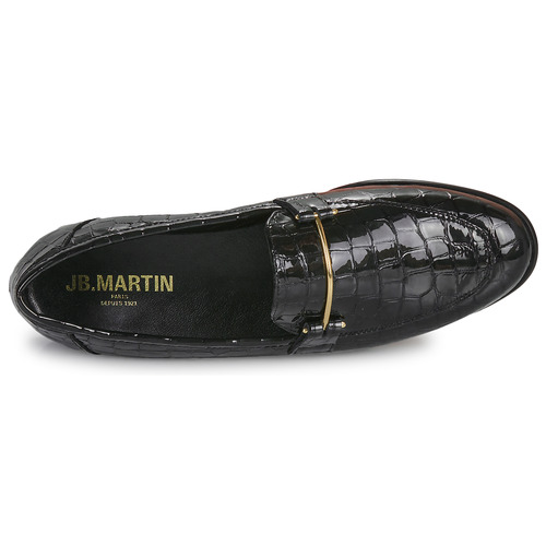 JB Martin - CREATIVE - Vernis croco noir