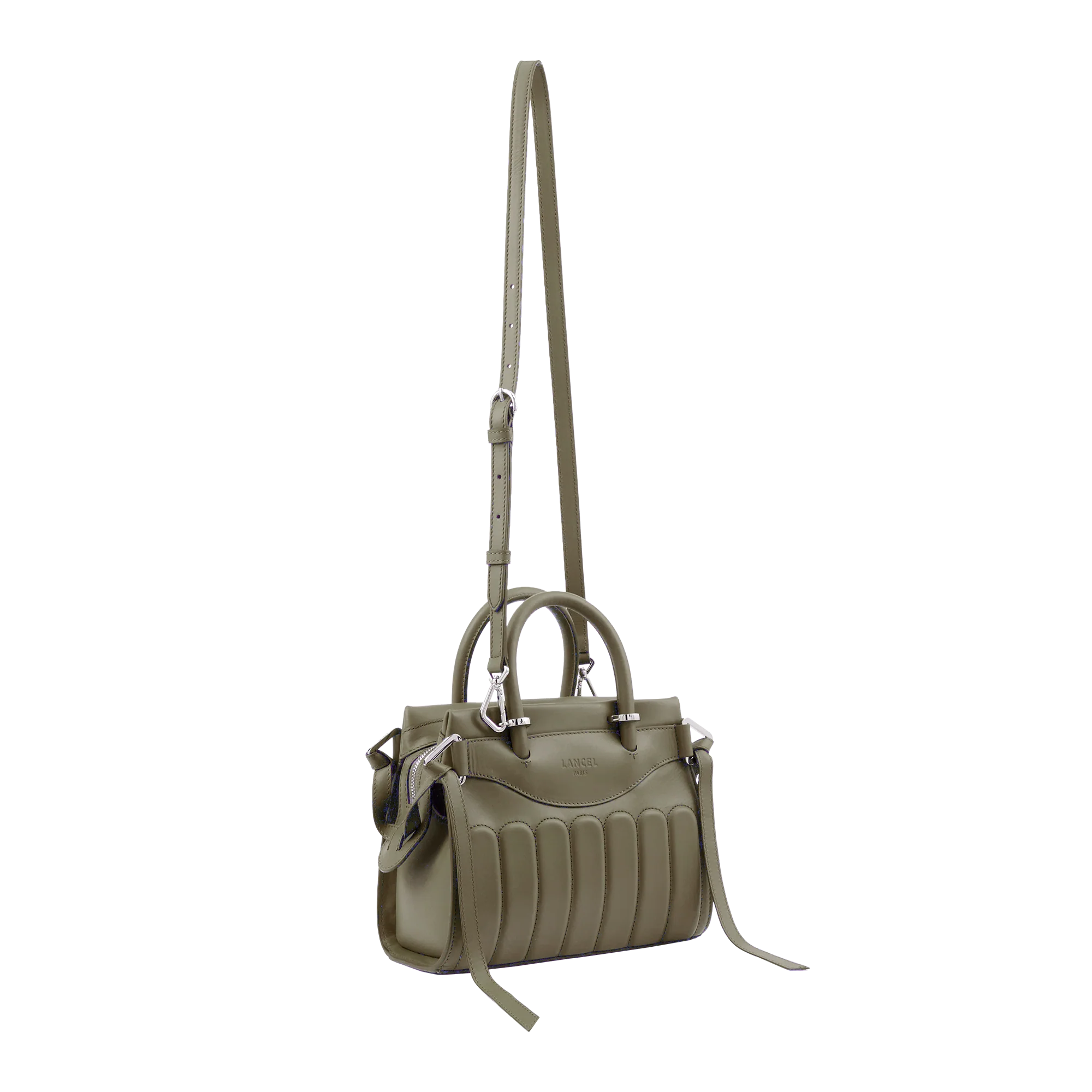 Carryall zippé S Rodeo de Lancel-Kaki Fonce