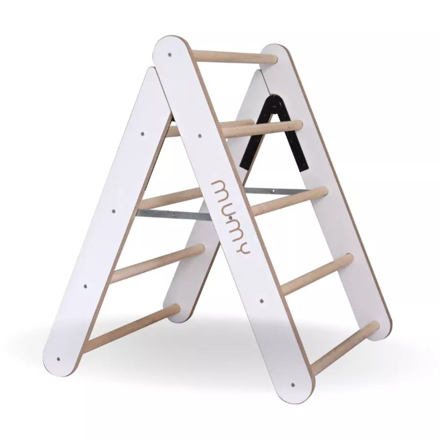 mumy™ Kletterdreieck easyCLIMB S weiß  natur