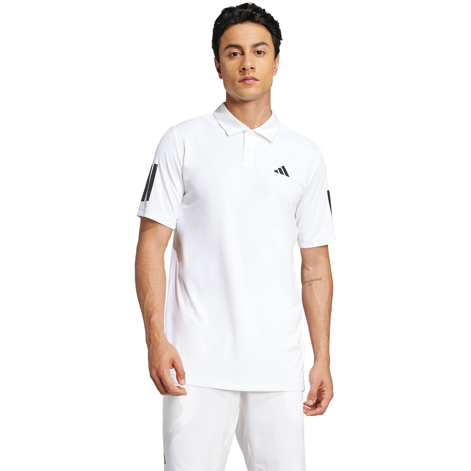 adidas Club 3 Stripes Polo