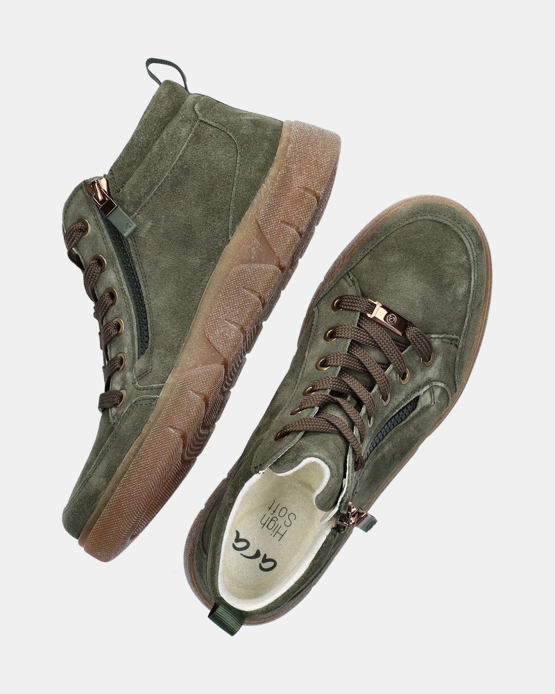 Ara Rome Hoge sneakers  - groen